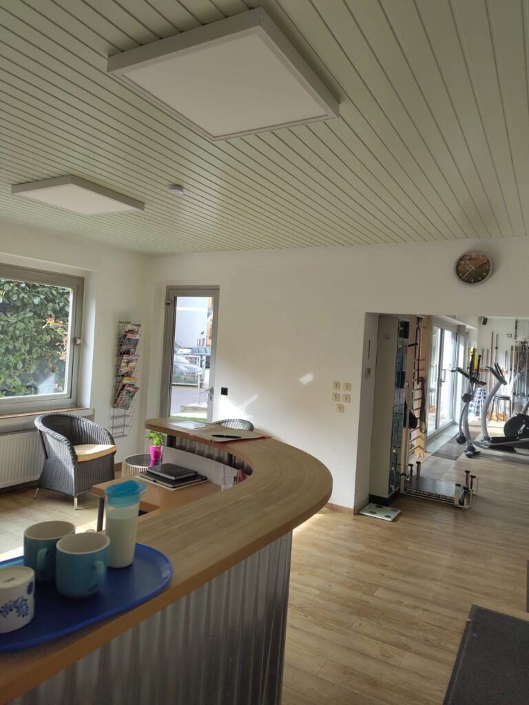 Empfangstresen im Medifit Studio Fritzlar