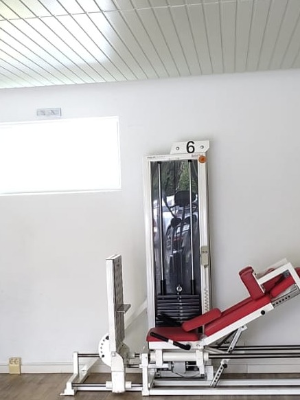 Beinpresse im Trainingsbereich des Medifit Studios Fritzlar